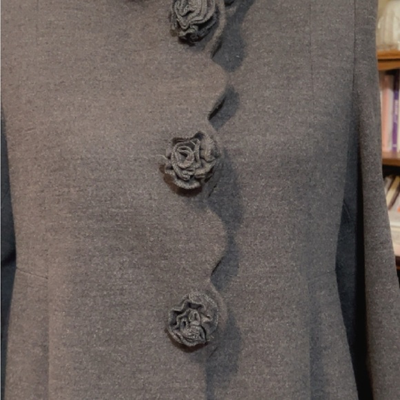 Charming Charcoal Gray Girl’s ROTHSCHILD Winter Coat. - Picture 6 of 7